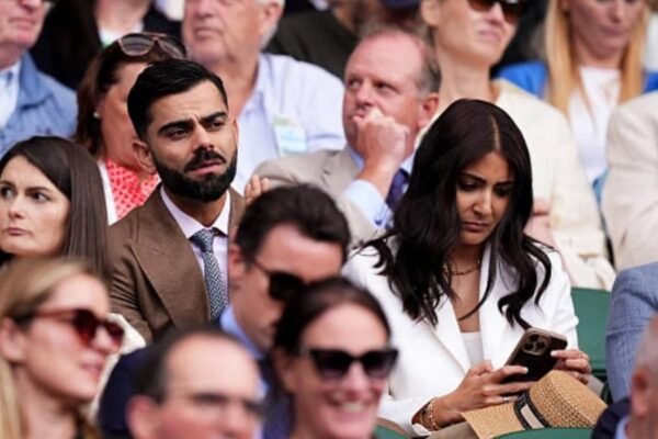Virat Kohli is in London; hence, it is no surprise that he decided to attend Wimbledon 2025.(AFP )